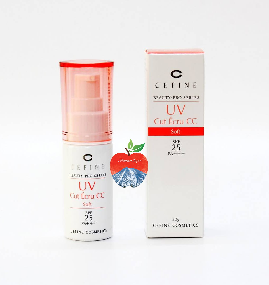 NHŨ TƯƠNG CHE KHUYẾT ĐIỂM DƯỠNG DA UV CUT ECRU CC CEFINE SPF 25PA+++